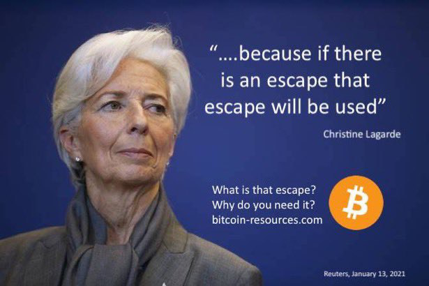 Bitcoin is the escape